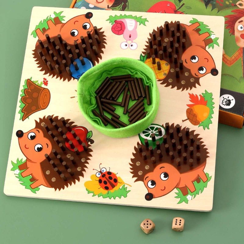 Montessori Counting and Sensory Toys for Preschoolers - CountingWithSpikes-State of Style