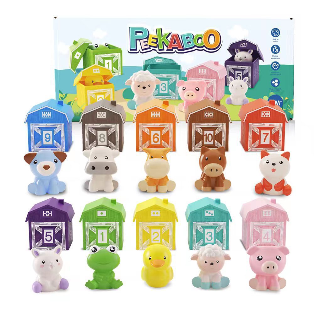 Montessori Farm Animals - FarmVibes-10 Pack-State of Style