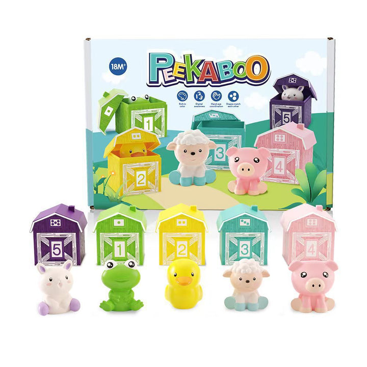 Montessori Farm Animals - FarmVibes-5 Pack-State of Style