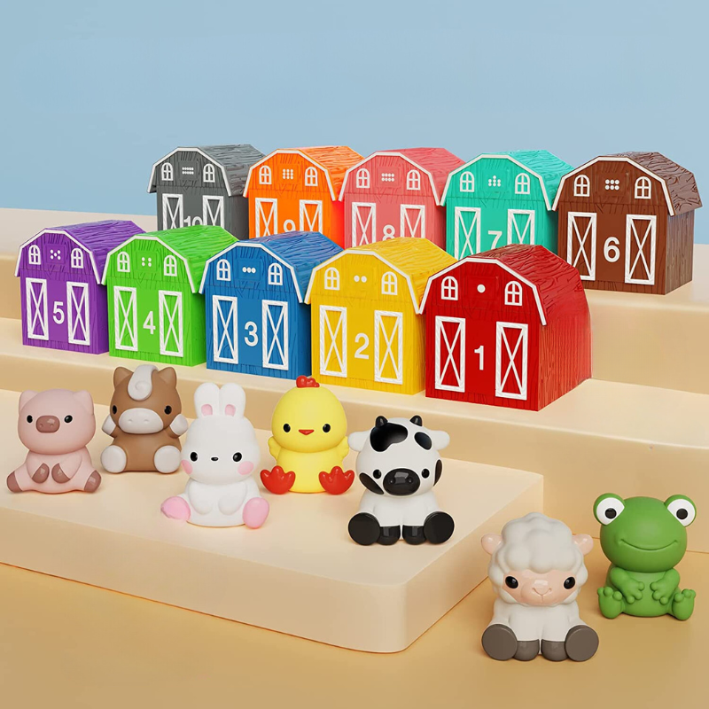 Montessori Farm Animals - FarmVibes-5 Pack-State of Style