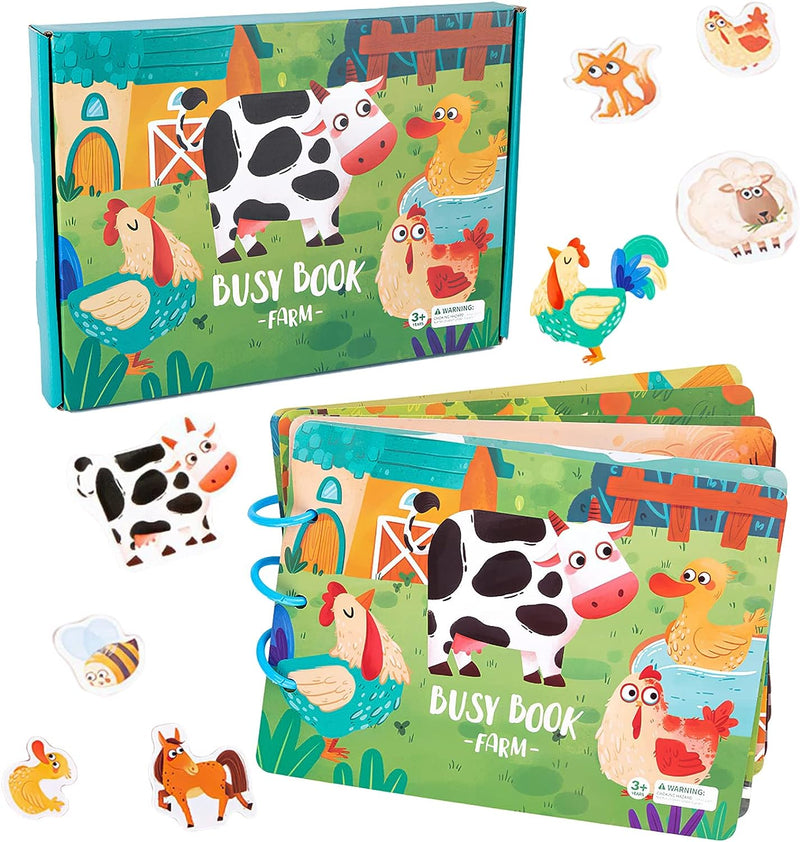 Montessori Kids Activity Book - EduPlay-Farm-State of Style