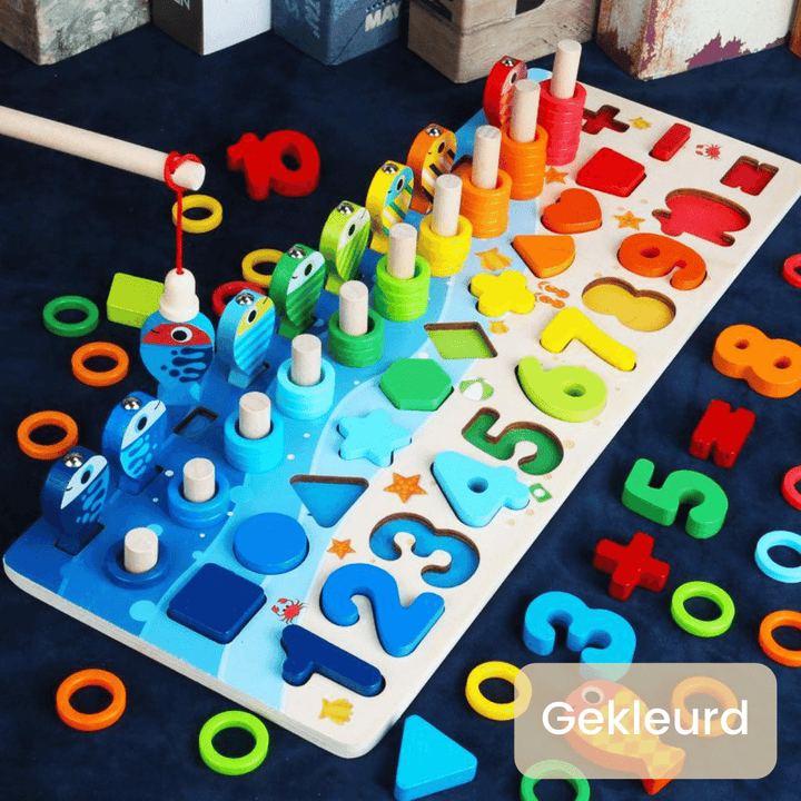 Montessori Toddler Playboard - Wooden PlaySafari-Pastel XL-State of Style