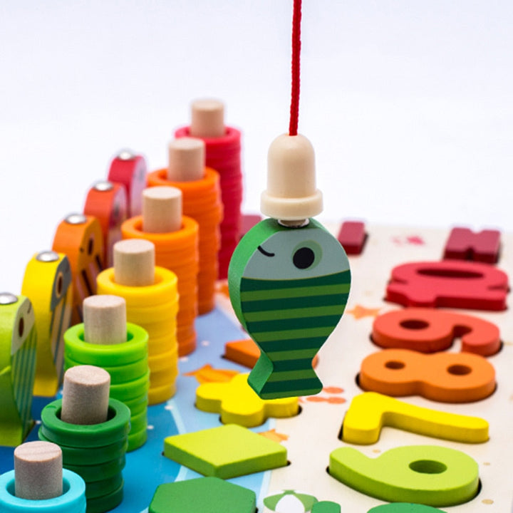 Montessori Toddler Playboard - Wooden PlaySafari-Pastel XL-State of Style