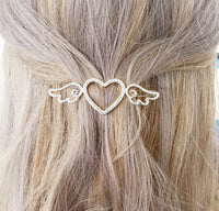 Moon Hair Clip | Stylish Round Moon Hairpin for Women-Gold Round-State of Style