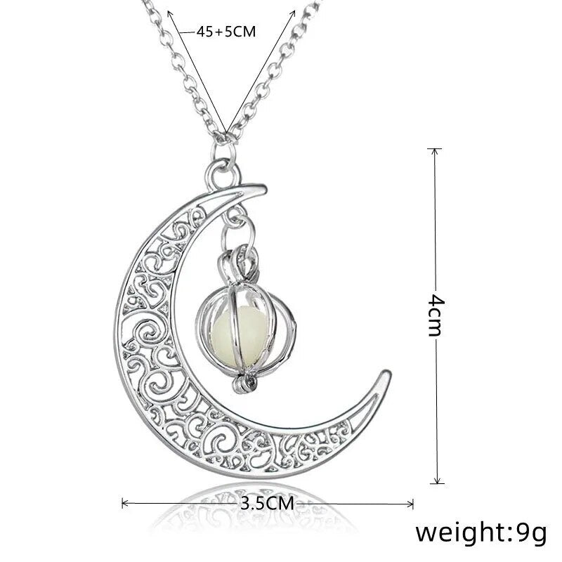 Moonstone Pendant Necklace-State of Style