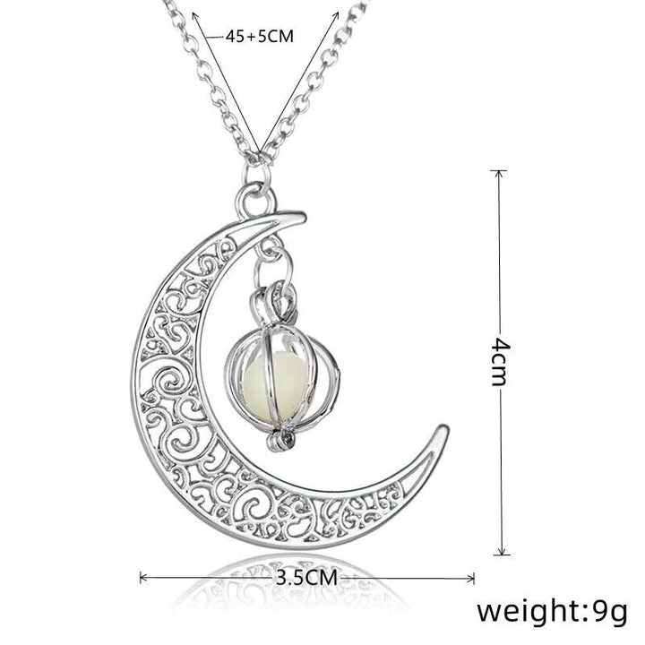 Moonstone Pendant Necklace-State of Style