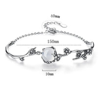 Moonstone Silver Bracelet | Elegant and Timeless Jewellery-State of Style