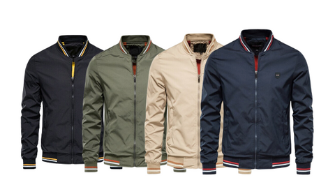 Moratos Lightweight Jacket | Stylish Summer Bomber-Black-M-State of Style