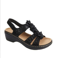 MorganSandals | Women's Boho-Inspired Summer Sandals-Black-4.5-State of Style