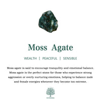 Moss Agate and White Zircon Jewellery Set – Lana-Necklace-State of Style