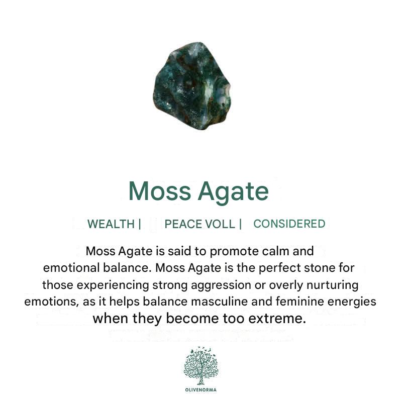 Moss Agate Sacred Medal Cross Pendant Rosary Necklace - Celeste-State of Style