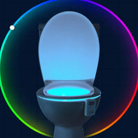 Motion-Activated Toilet Night Light - GlowBowl-State of Style