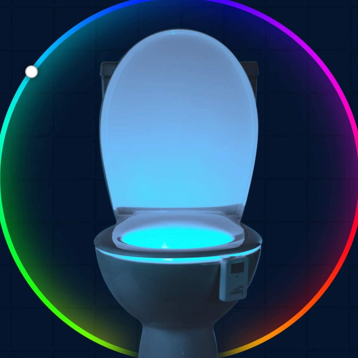 Motion-Activated Toilet Night Light - GlowBowl-State of Style