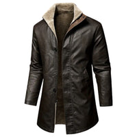 Motorcycle Jacket with Stylish Protection for Men - Stealth Phantom-Saddle Brown-S-State of Style
