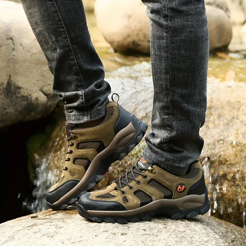Mountaineering Shoes for Stylish Adventurers - TerraElite-Brown-3.5-State of Style