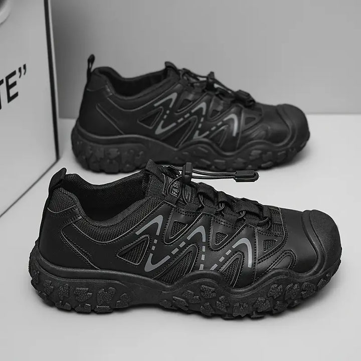 MountainStride Stylish Hiking Boots-Black-6.5-State of Style