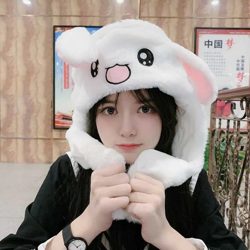 Movable Ears Hat - Hop-Ears-White Rabbit-State of Style