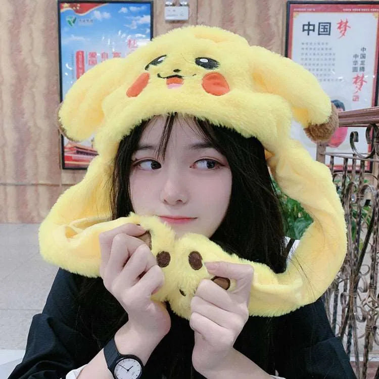 Movable Ears Hat - Hop-Ears-Yellow-State of Style