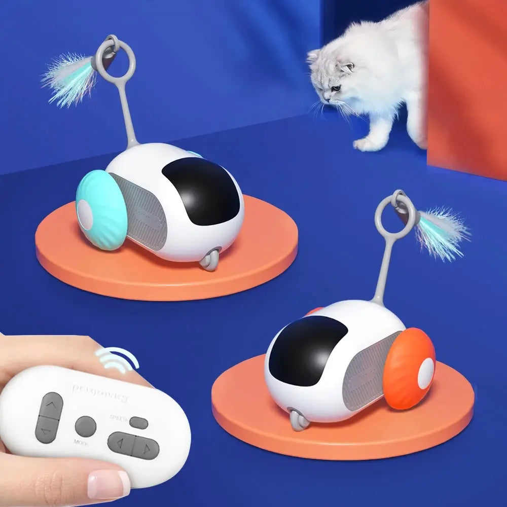 Moving Cat Toy - KittyChase-Orange-State of Style