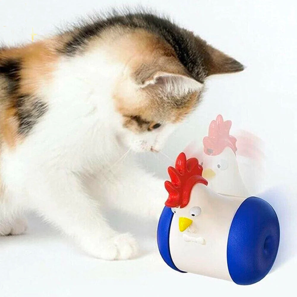 Moving Cat Toy Set with Laser Light - FitRooster-State of Style