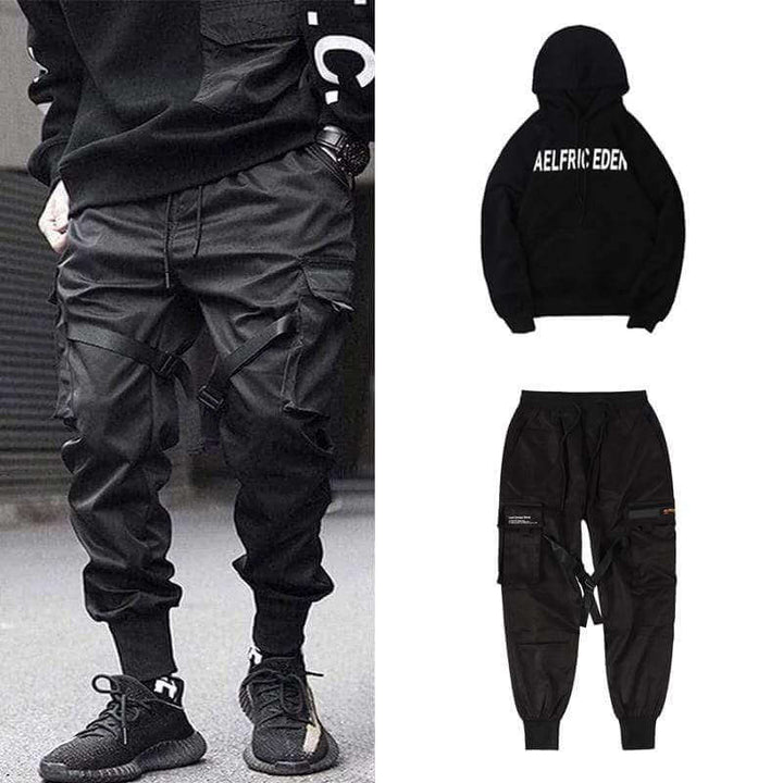 Multi-Pocket Hip-Hop Men's Cargo Pants – Dante-S-State of Style