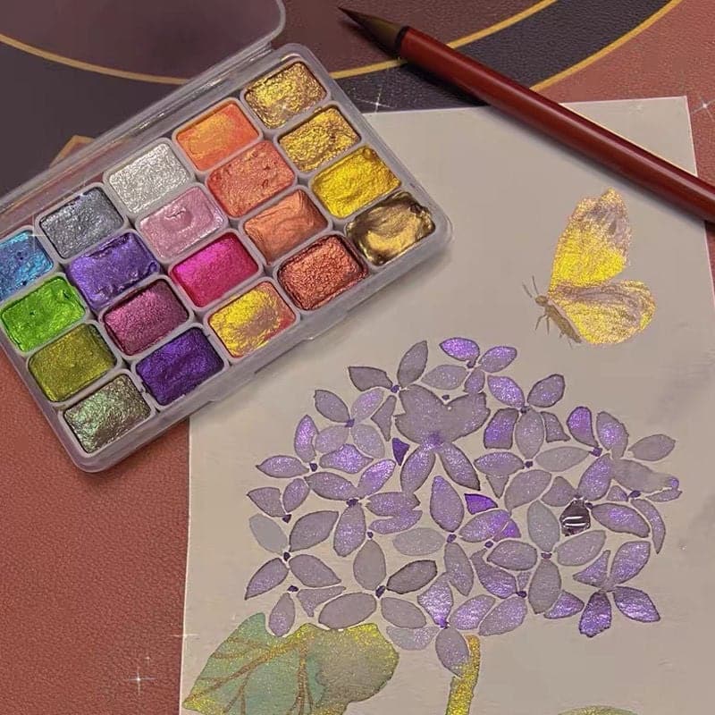 Multicolour Watercolour Set - ColorCrafter-Colour Scheme 1-20 Colours-State of Style