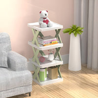 Multifunctional and Foldable Shoe Rack - SpaceSaver-4-Green-State of Style