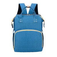 Multifunctional Changing Bag with Changing Mat – CarryNest-Blue-State of Style