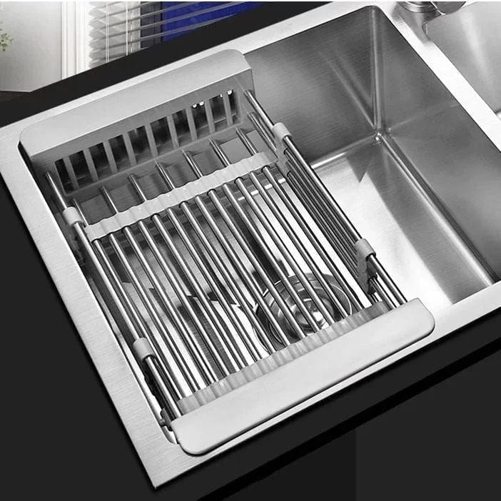 Multifunctional Dish Drying Rack - FlexRack-Grey-State of Style