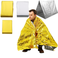 Multifunctional Emergency Blanket and Insulation Blanket - ThermaShield Poncho-Silver A-State of Style