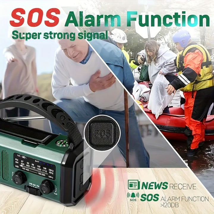 Multifunctional Emergency Radio - SurvivorPower-State of Style