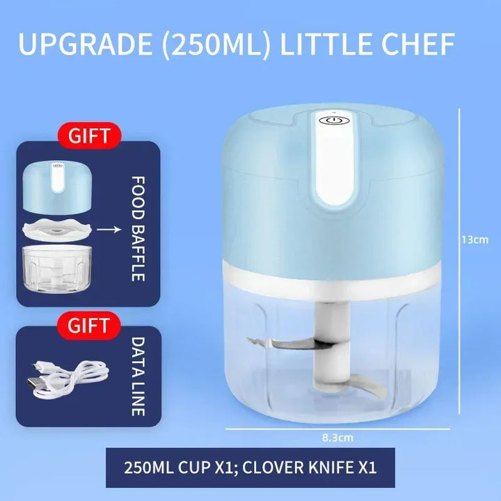 Multifunctional Food Processor - PowerGrind-Blue-State of Style