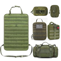 Multifunctional Hanging Car Organizer - TactiGear-Green-State of Style