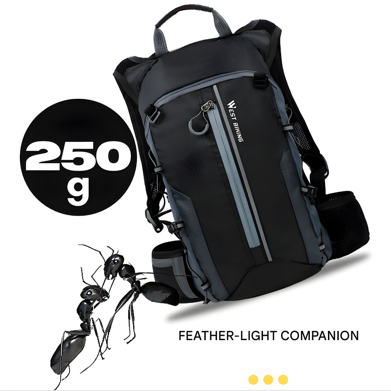 Multifunctional Hydration Backpack - HydroRide-Grey-State of Style