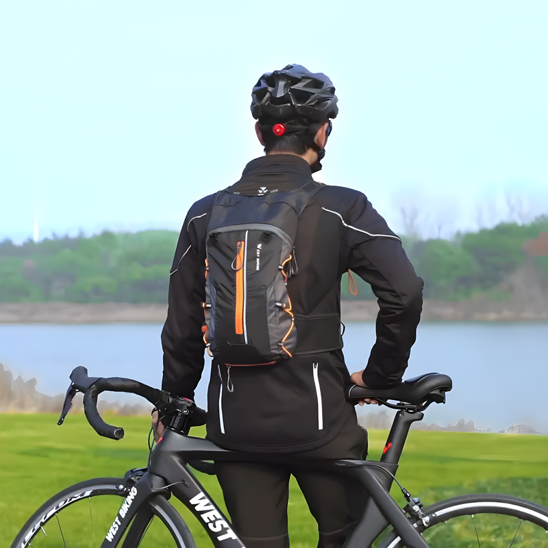 Multifunctional Hydration Backpack - HydroRide-Grey-State of Style