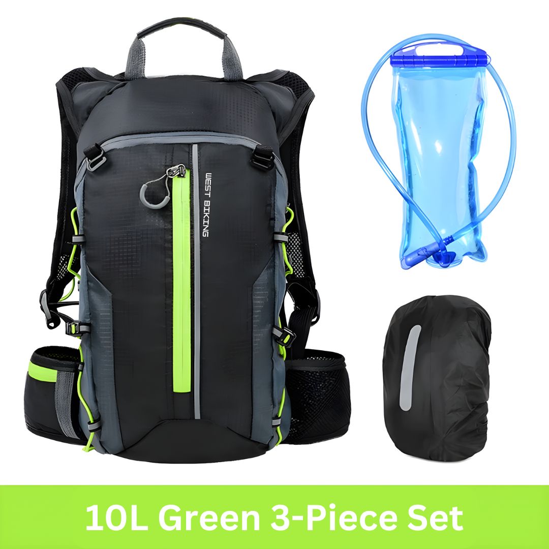 Multifunctional Hydration Backpack - HydroRide-Grey-State of Style