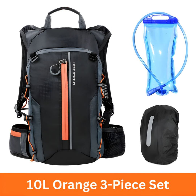 Multifunctional Hydration Backpack - HydroRide-Grey-State of Style