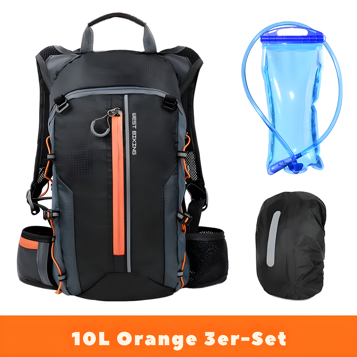 Multifunctional Hydration Backpack - HydroRide-Orange-State of Style