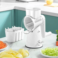 Multifunctional Kitchen Grater & Chopper – SliceMaster-White-State of Style