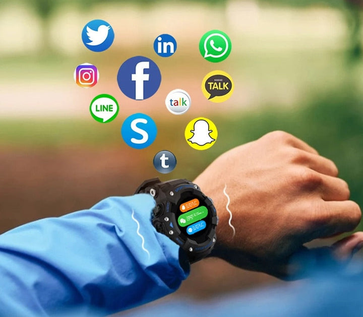 Multifunctional Smartwatch - TrailBlaze-Black-State of Style