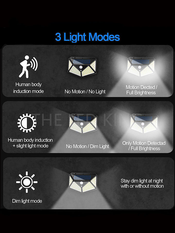 MULTIFUNCTIONAL SOLAR LAMP - WATERPROOF LED GARDEN LIGHTING WITH MOTION SENSOR-State of Style