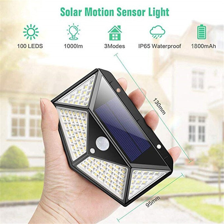 MULTIFUNCTIONAL SOLAR LAMP - WATERPROOF LED GARDEN LIGHTING WITH MOTION SENSOR-State of Style