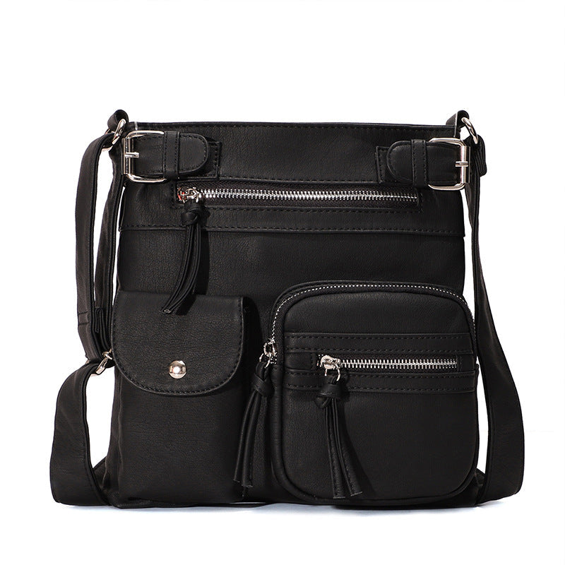 Multifunctional Stylish Anti-Theft Bag - SafeStyle-Black-State of Style