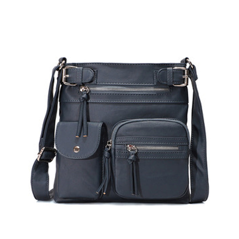 Multifunctional Stylish Anti-Theft Bag - SafeStyle-Blue-State of Style