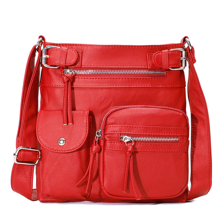 Multifunctional Stylish Anti-Theft Bag - SafeStyle-Red-State of Style