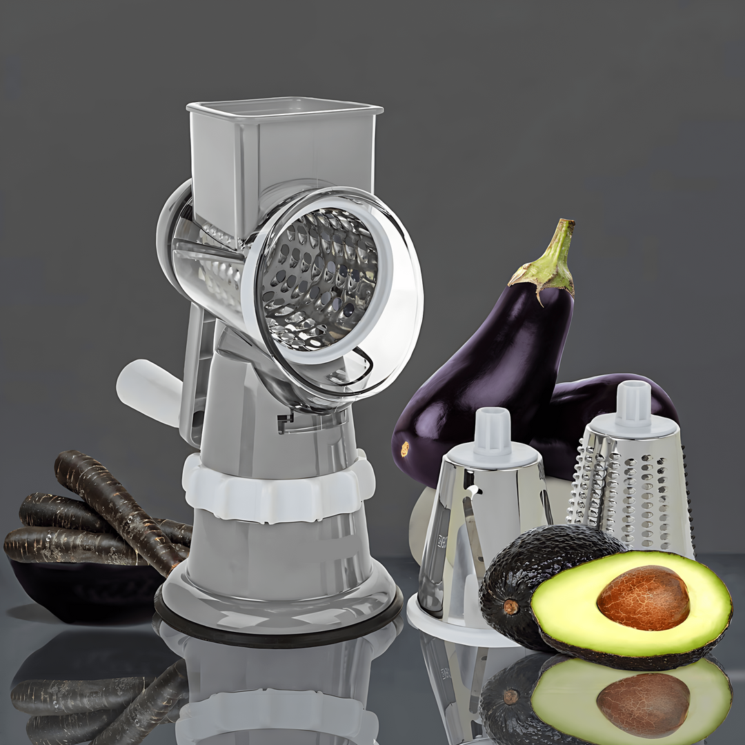 Multifunctional Vegetable Cutter - SliceMate-Grey-State of Style
