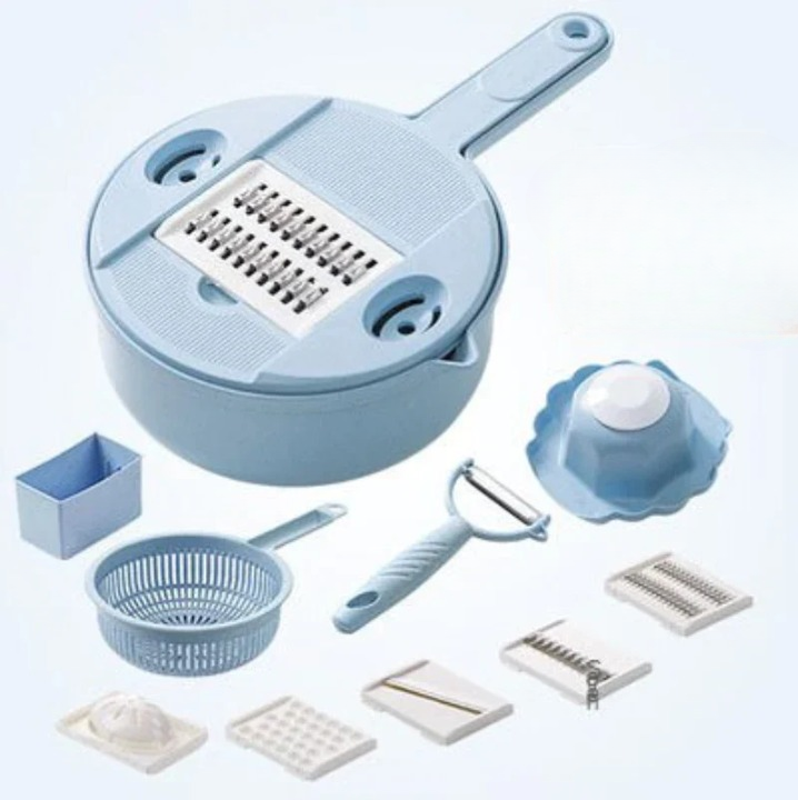 Multifunctional Vegetable Slicer - SliceMaster-Blue-State of Style