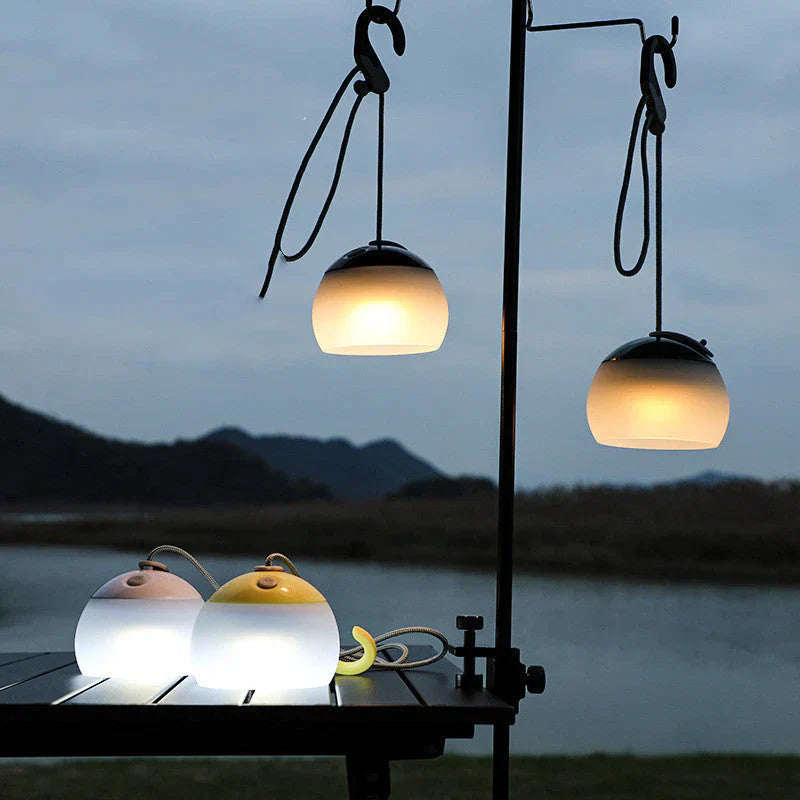 Multifunctional Vintage Camping Lamp - HeritageGlow-Brown-State of Style