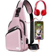 Multifunctional Waterproof Sling Bag - WaveSling-Black-State of Style