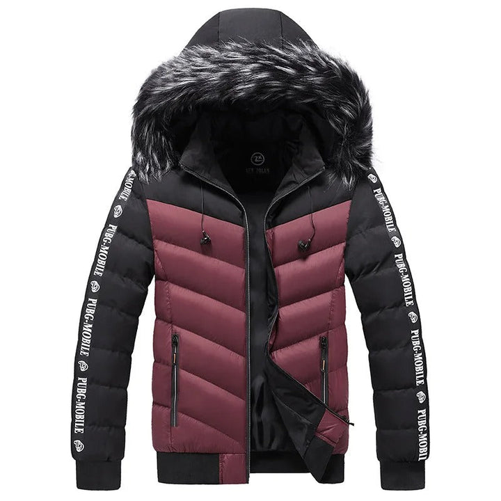 Multifunctional Wind Jacket with Detachable Hood - Luca-Red-M-State of Style